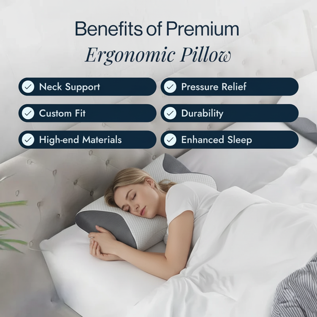 Lesomagic™ SweetDream Ergonomic Pillow