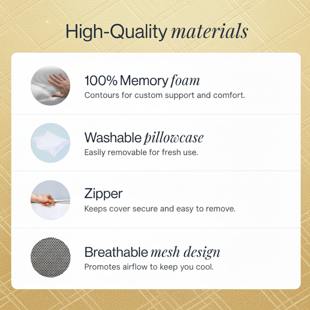 Lesomagic™ SweetDream Ergonomic Pillow