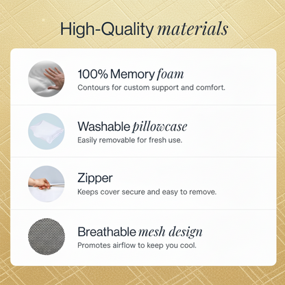 Lesomagic™ SweetDream Ergonomic Pillow