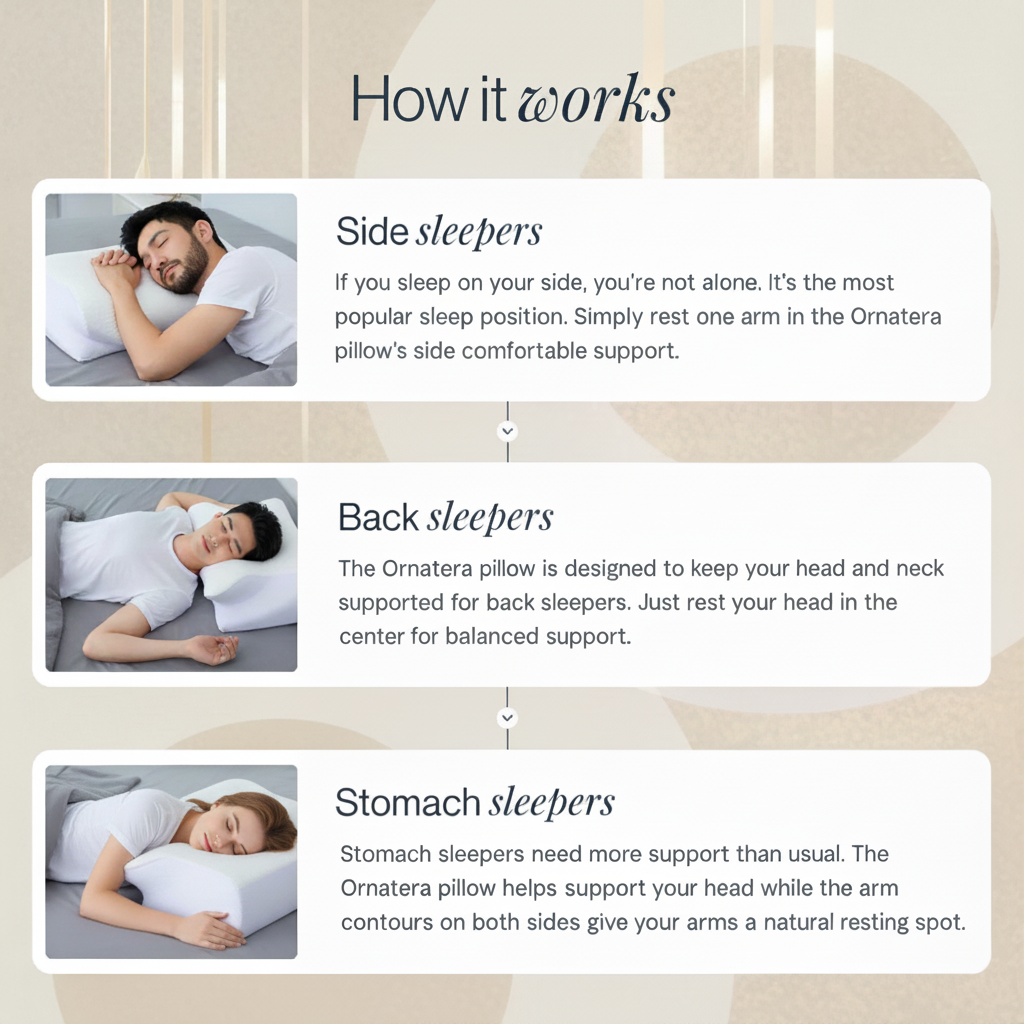 Lesomagic™ SweetDream Ergonomic Pillow