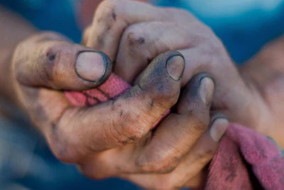 Lifestyle image: hands at work