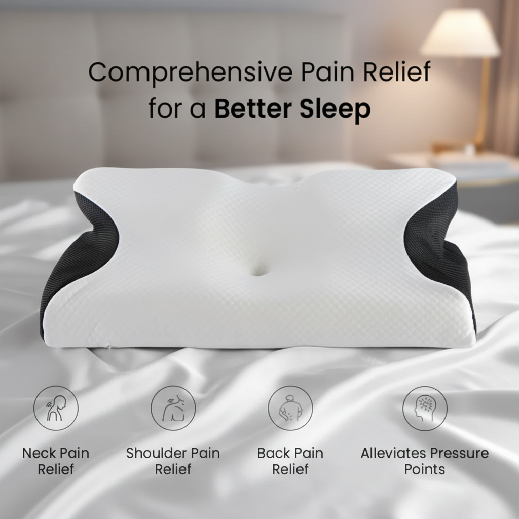 Ergonomic Memory Foam Pillow