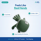LeSomagic cordless neck and shoulder massager with heat, deep kneading like real hands