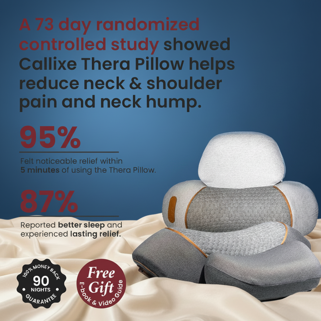 Lesomagic™ RestTherapy Traction Massager Pillow