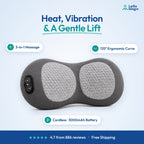 LeSomagic cordless back massager cushion with heat and lift