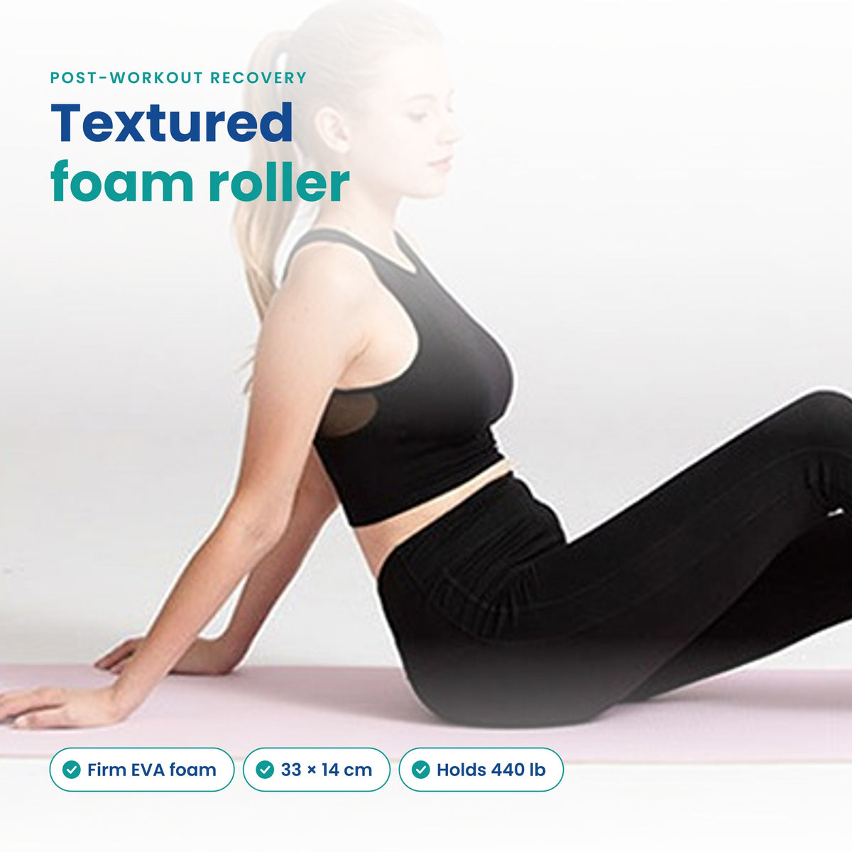 LeSomagic Textured Foam Roller – image 1