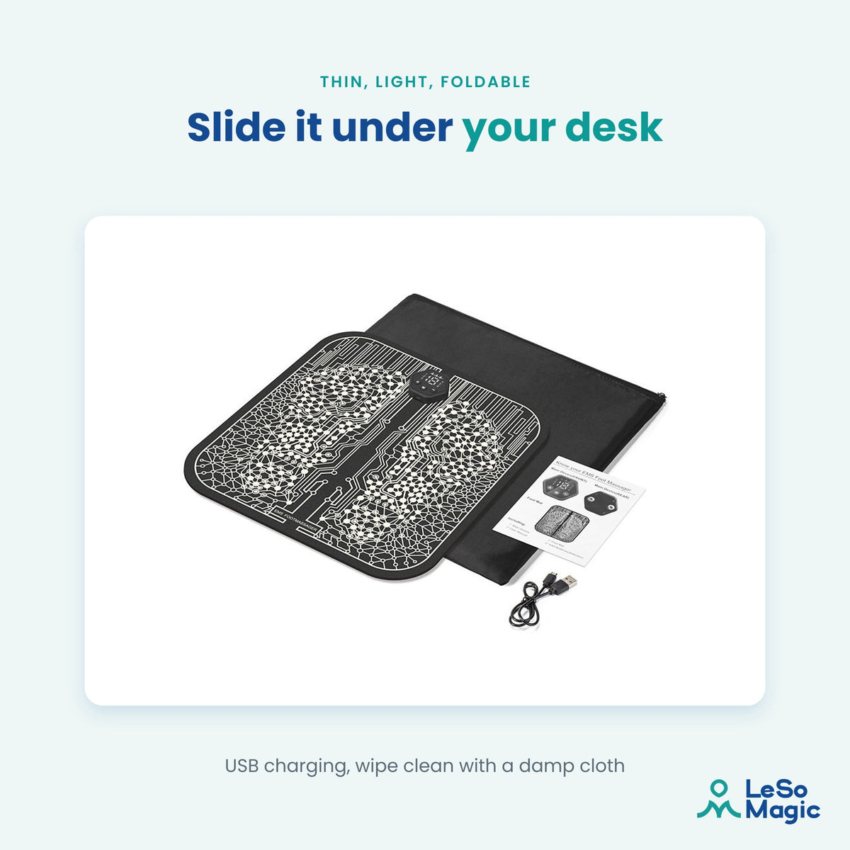 LeSomagic EMS Foot Massage Mat – image 3