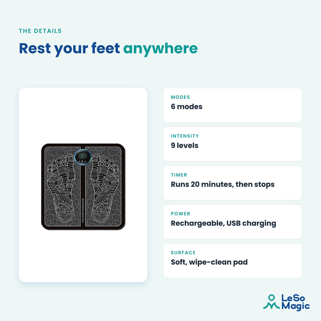 LeSomagic EMS Foot Massage Mat – image 4