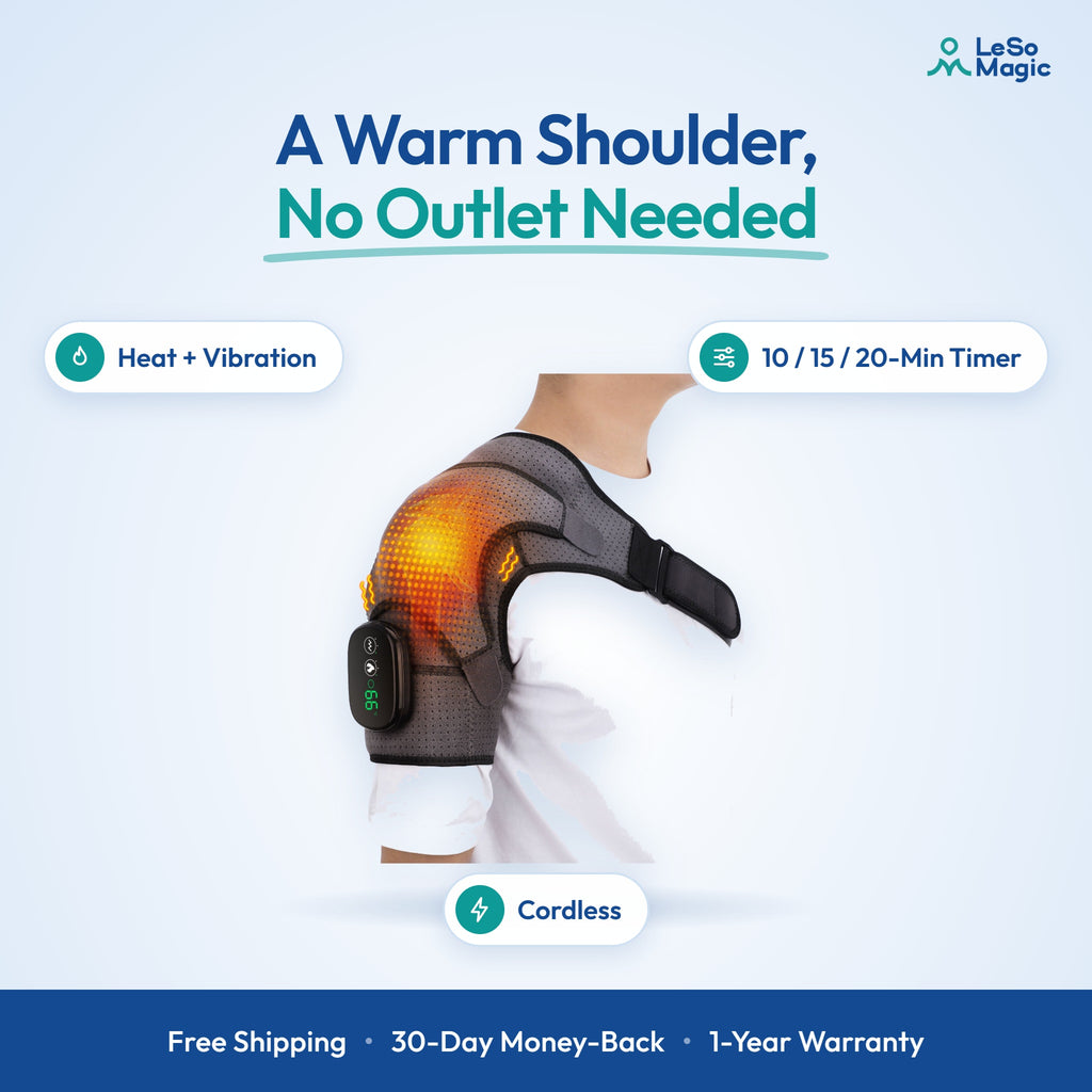 LeSomagic Heated Shoulder Wrap