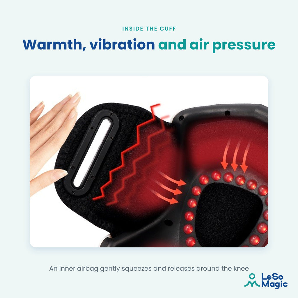 LeSomagic Heated Knee Massager – image 3