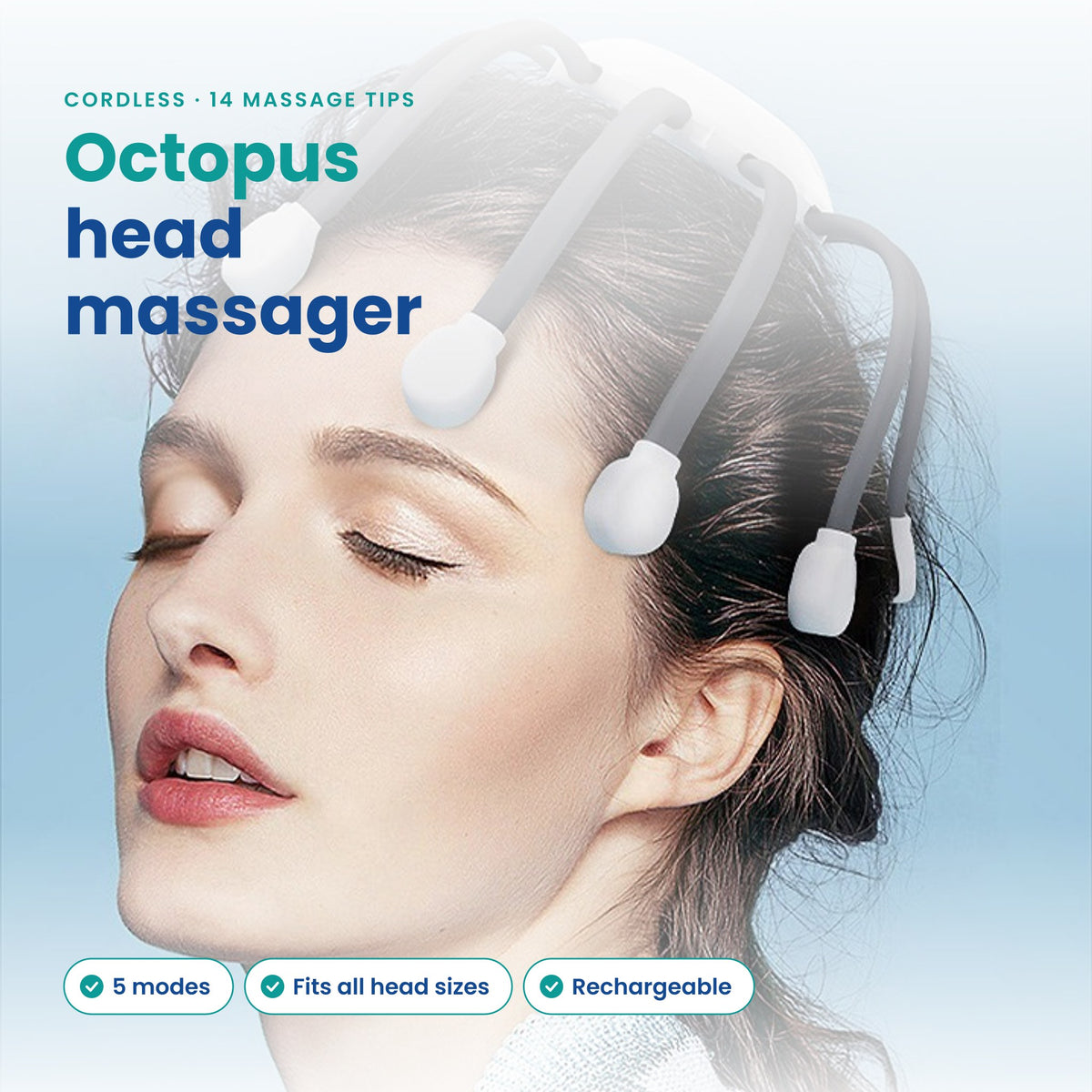 LeSomagic Octopus Head Massager – image 1
