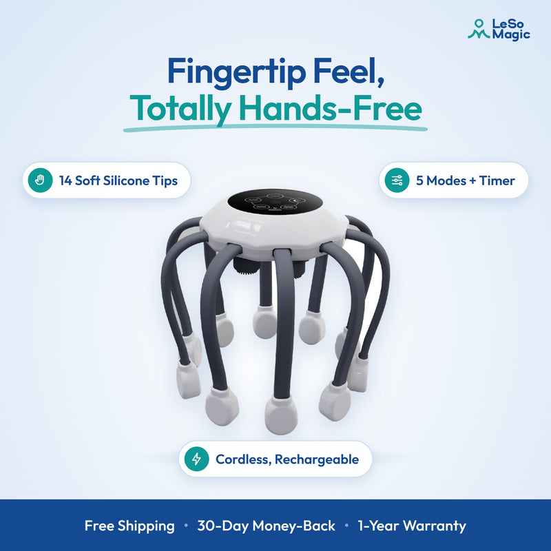 LeSomagic Octopus Head Massager