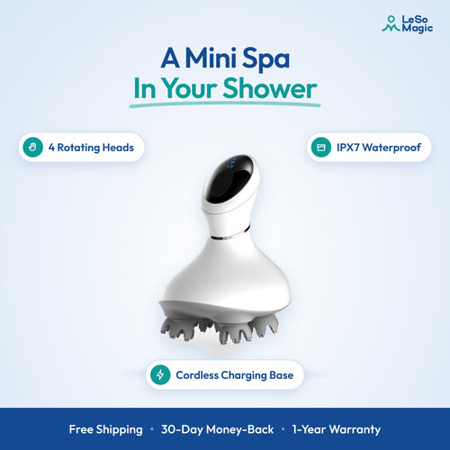 LeSomagic Waterproof Scalp Massager