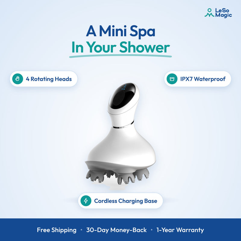 LeSomagic Waterproof Scalp Massager