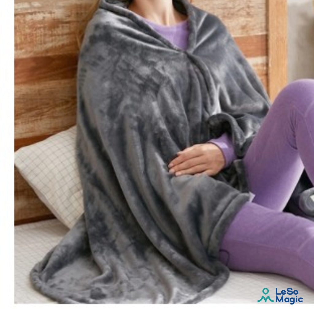 LeSomagic Heated Wearable Blanket – image 2