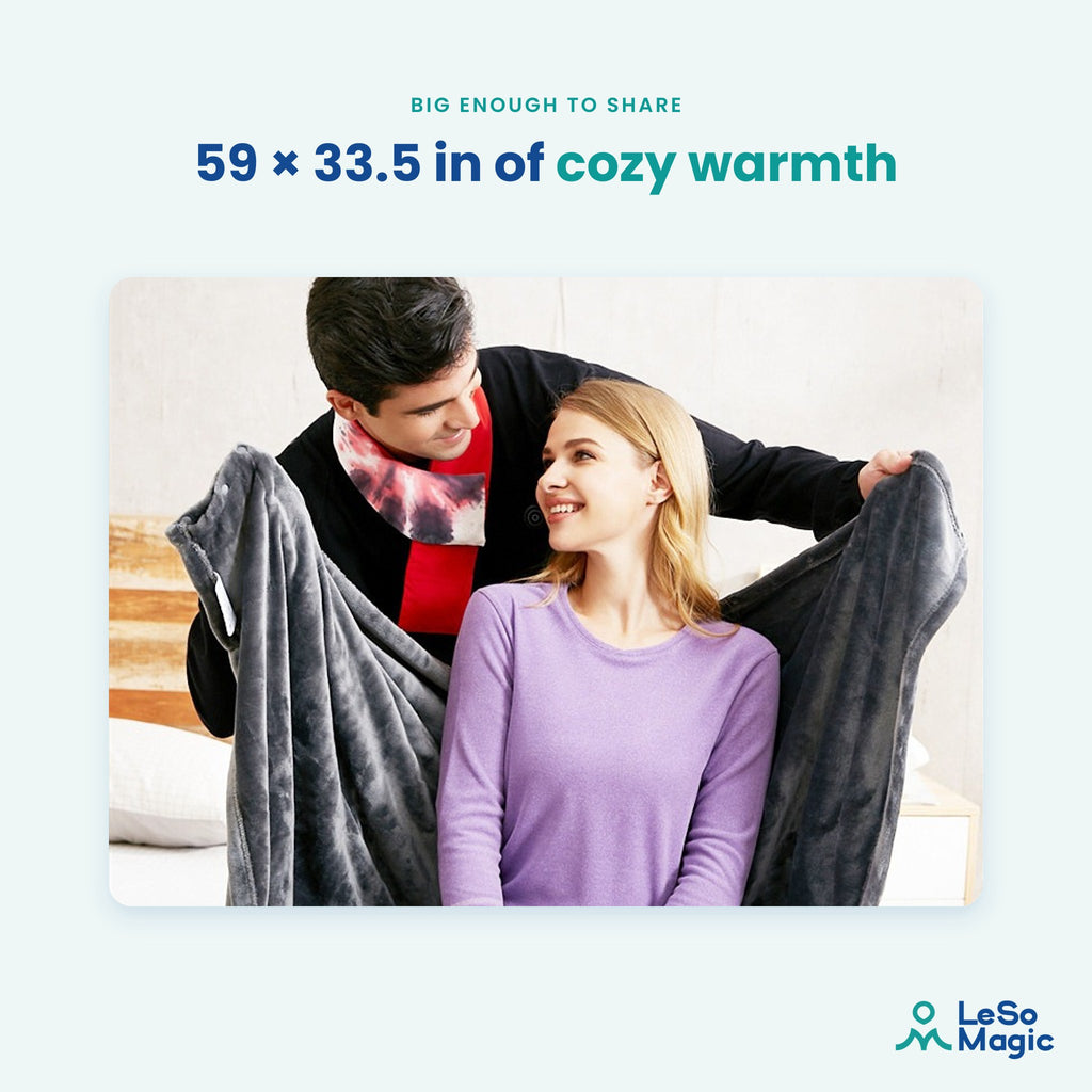 LeSomagic Heated Wearable Blanket – image 3