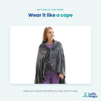 LeSomagic Heated Wearable Blanket – image 4