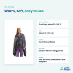 LeSomagic Heated Wearable Blanket – image 5