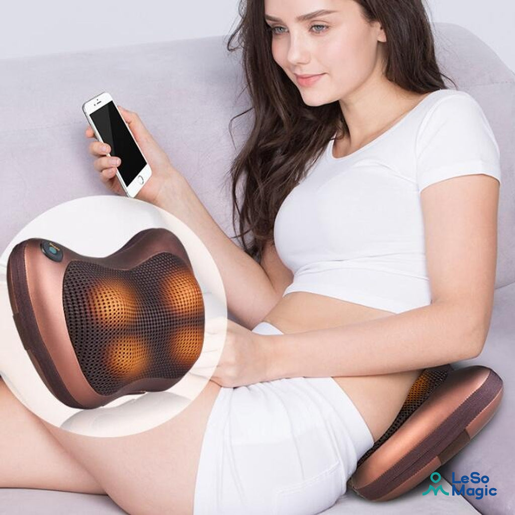 LeSomagic Shiatsu Massage Pillow with Heat – image 2