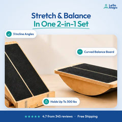 LeSomagic Slant Board Duo