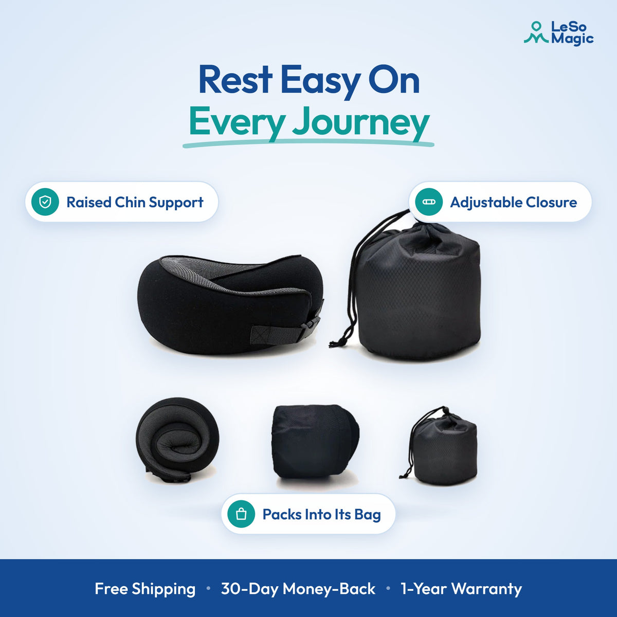 LeSomagic Travel Neck Pillow