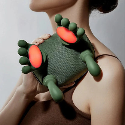 HandGrip Heat & Knead Neck Massager