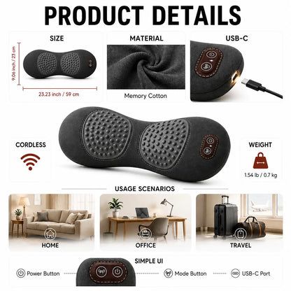 Lesomagic Back Massager Cushion