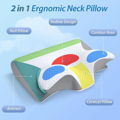 LeSomagic Cervical Memory Foam Pillow