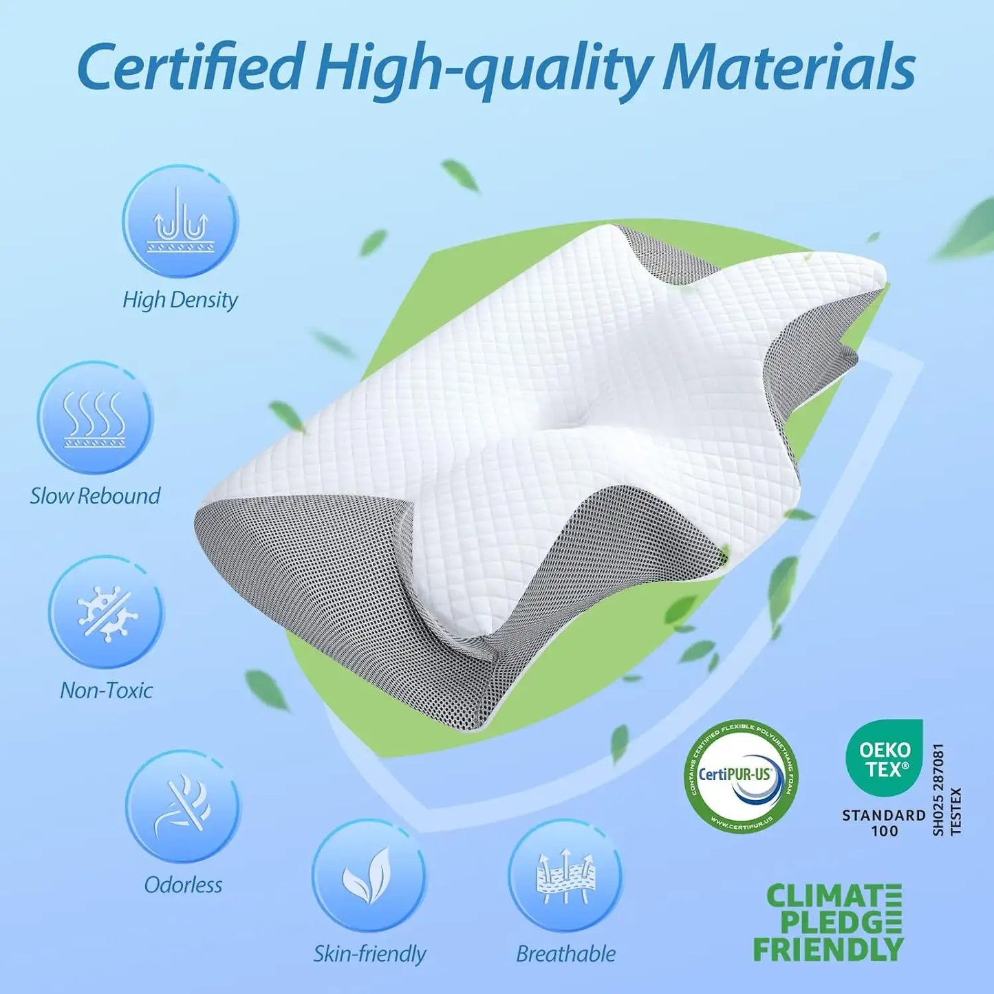 LeSomagic Cervical Memory Foam Pillow